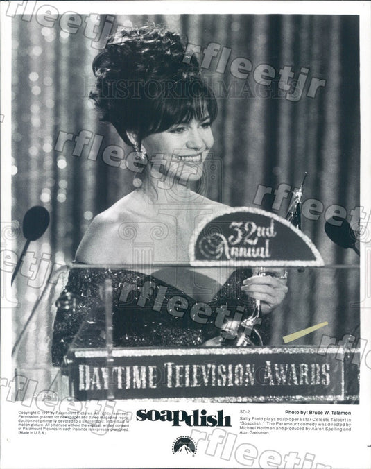 1991 Oscar, Emmy Winning Actress Sally Field in Film Soapdish Press Photo adt223 - Historic Images