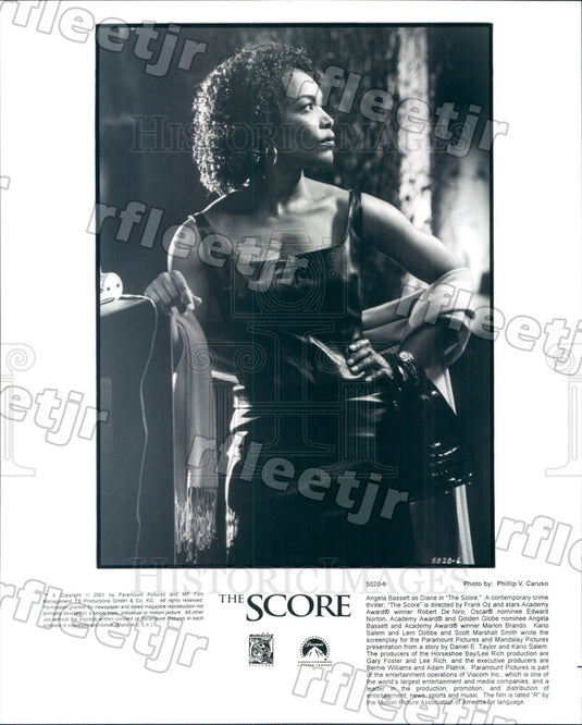 2001 American Actress Angela Bassett in Film The Score Press Photo adt303 - Historic Images
