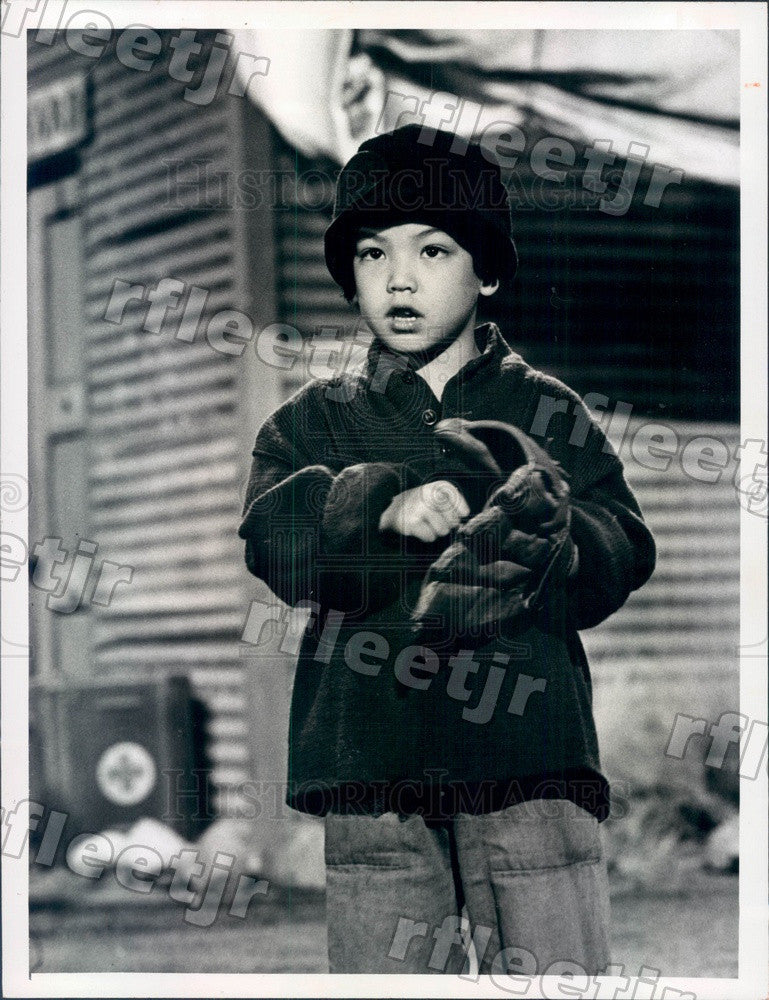 1973 Child Actor Edgar Miller on TV Show MASH Press Photo adt327 - Historic Images