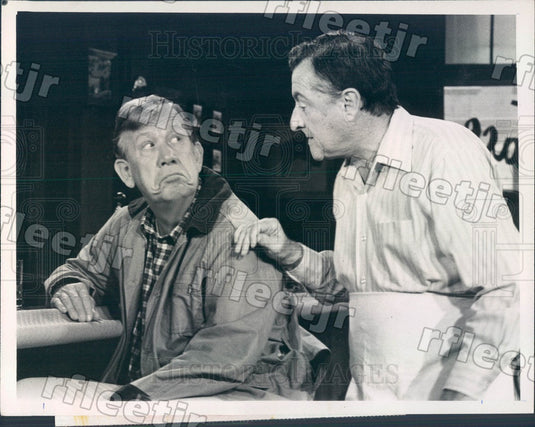 1979 Hollywood Actors Allan Melvin & Jason Wingreen Press Photo adt329 - Historic Images