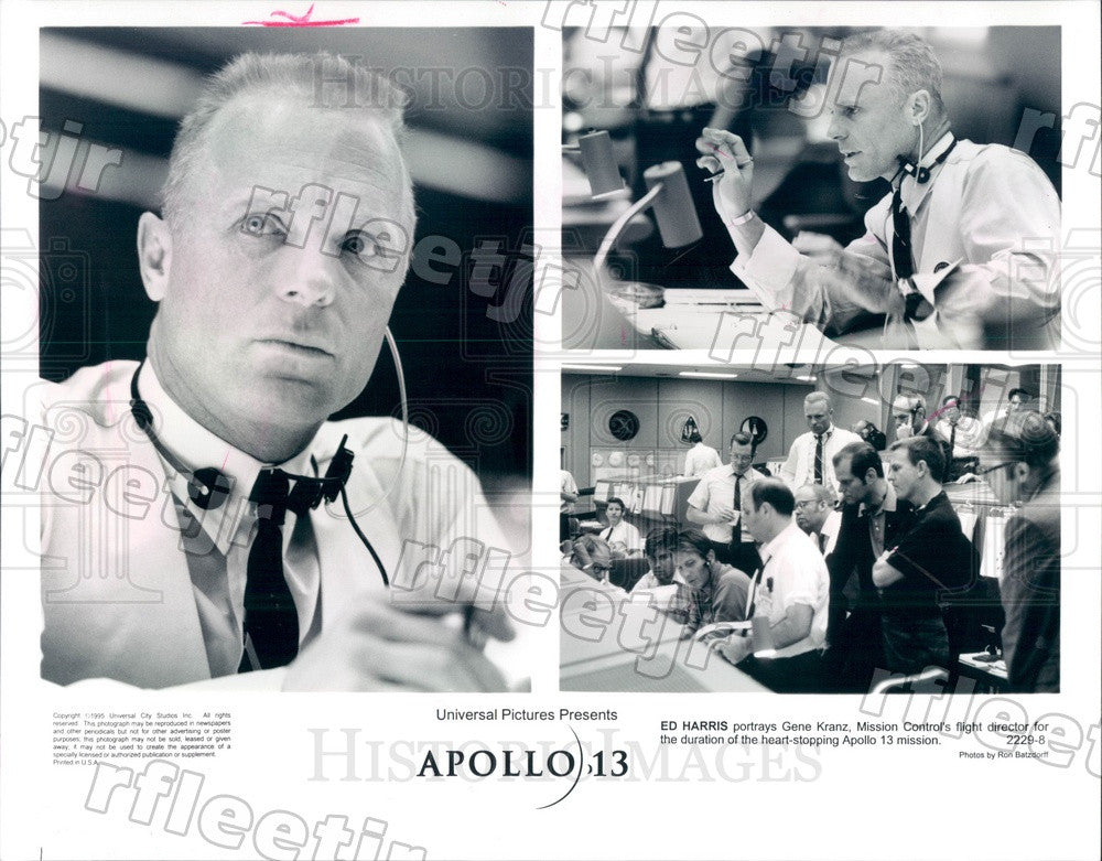 1995 American Actor Ed Harris in Film Apollo 13 Press Photo adt345 - Historic Images