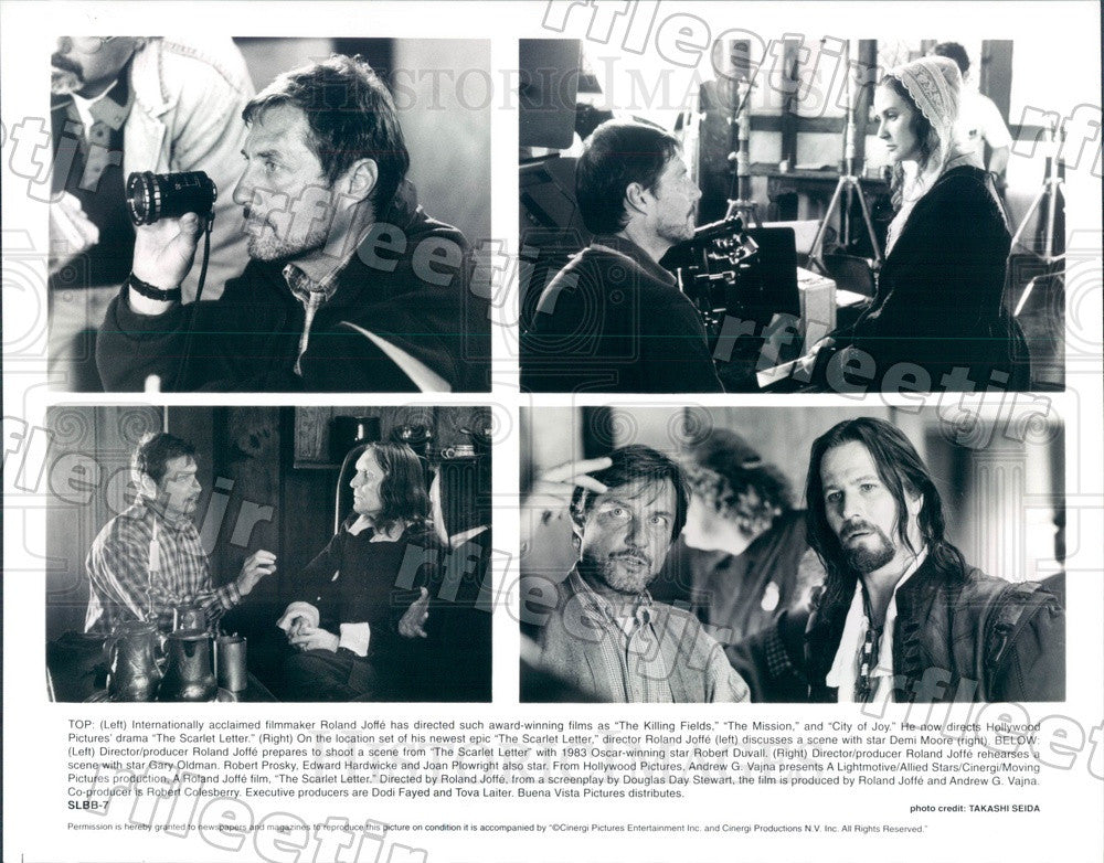 Undated Actors Demi Moore, Robert Duvall, Gary Oldman Press Photo adt387 - Historic Images