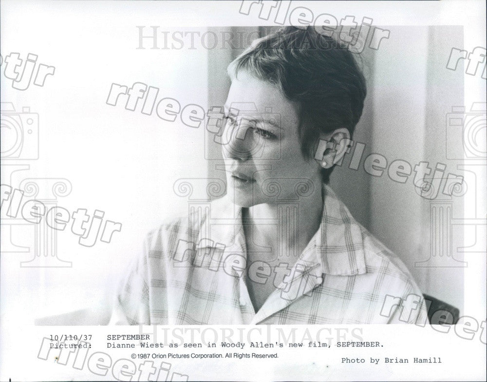 1987 Oscar Emmy Winning Actor Dianne Wiest In Film September Press Ph 1987-oscar-emmy-winning-actor-dianne-wiest-in-film-september-press-ph