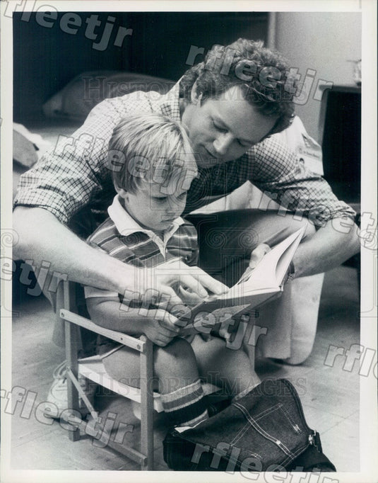 1985 Actors David Morse & Joseph Michaels on TV St. Elsewhere Press Photo adt431 - Historic Images