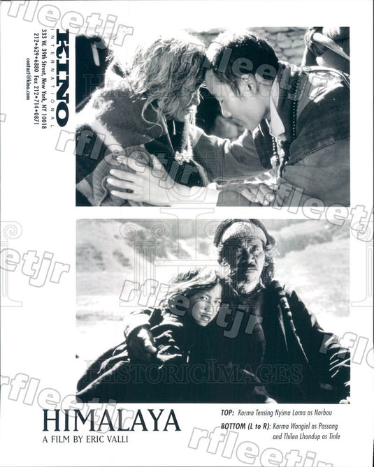 Undated Actors Karma Tensing Nyima Lama, Karma Wangiel Press Photo adt533 - Historic Images