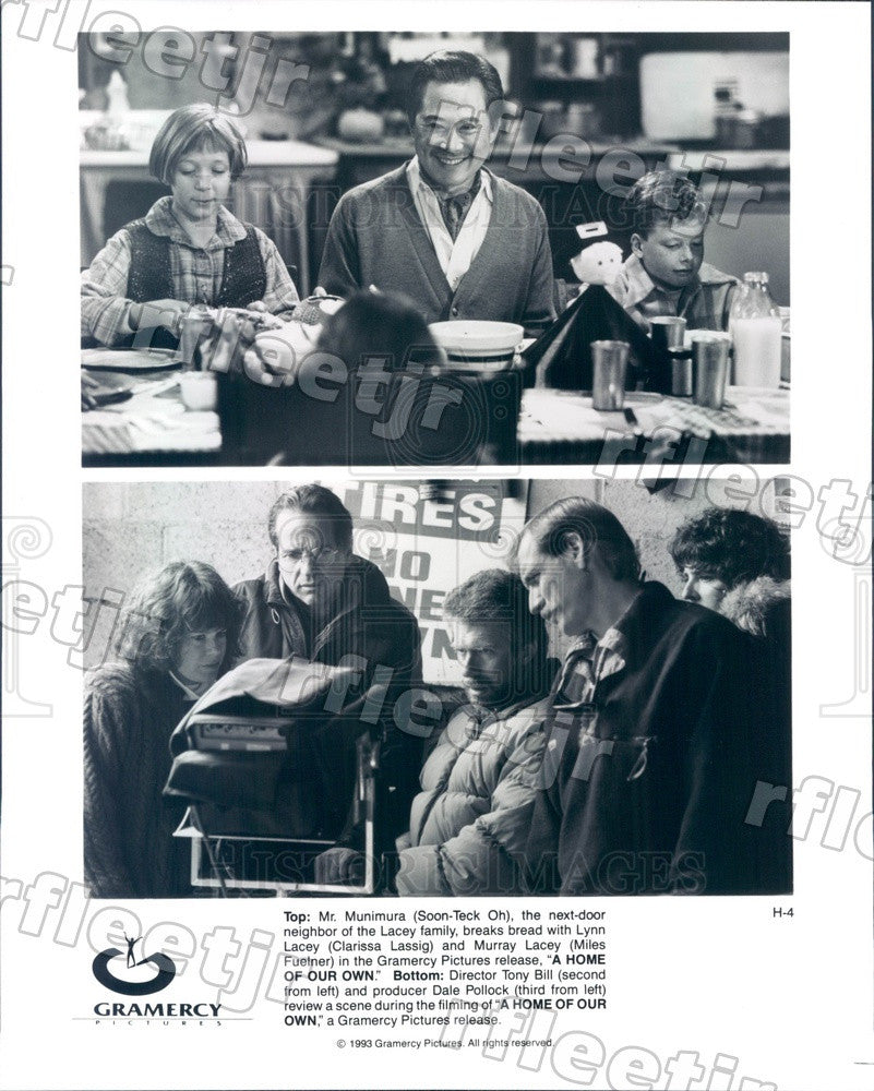 1993 Actors Soon-Teck Oh, Clarissa Lassig, Miles Fuelner Press Photo adt571 - Historic Images