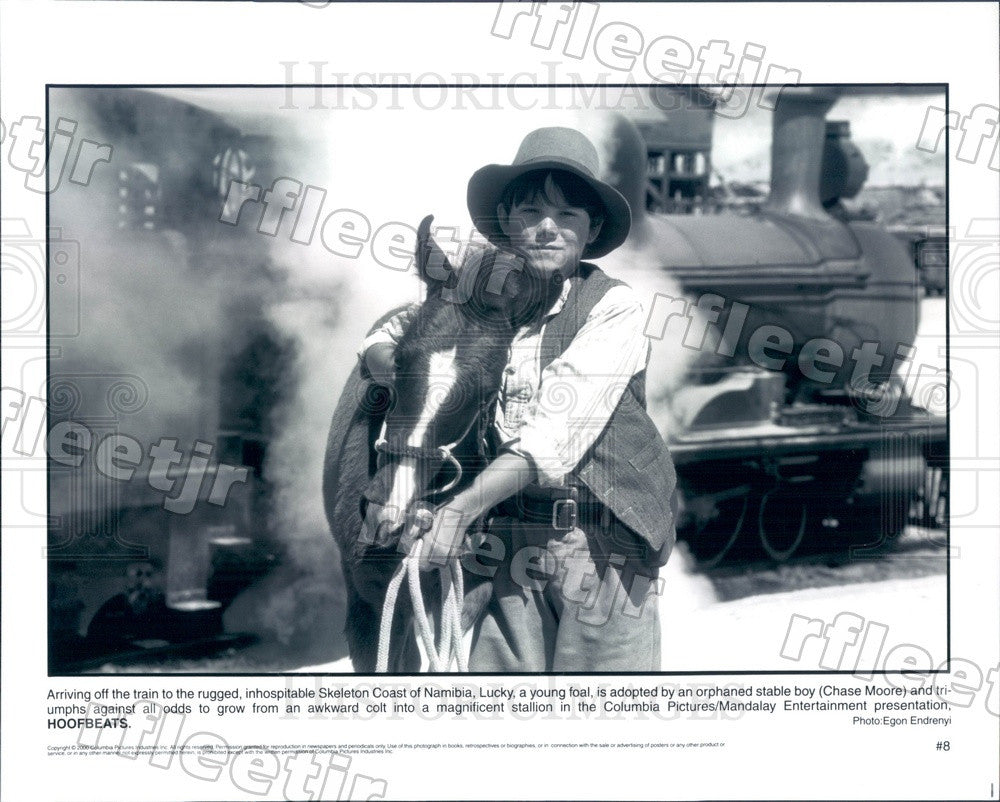 2000 Actor Chase Moore in Film Hoofbeats Press Photo adt575 - Historic Images