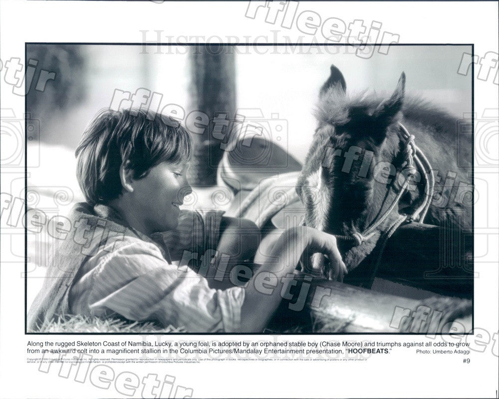 1999 Actor Chase Moore in Film Hoofbeats Press Photo adt577 - Historic Images