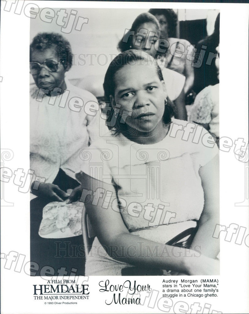 1993 Actress Audrey Morgan in Film Love Your Mama Press Photo adu111 - Historic Images