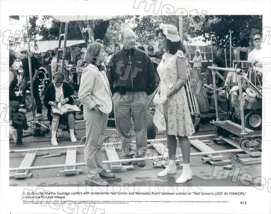 1993 Pulitzer Prize Winning Screenwriter Neil Simon Press Photo adu127 - Historic Images