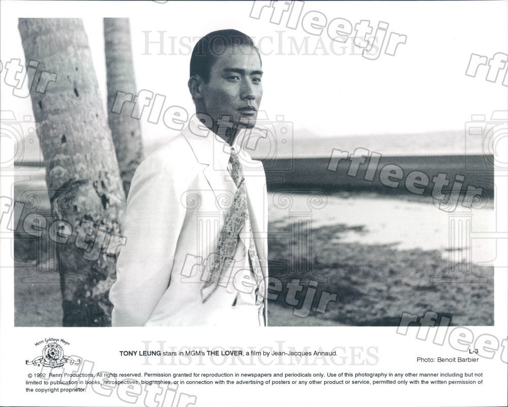 1992 Actor Tony Leung in Film The Lover Press Photo adu13 - Historic Images
