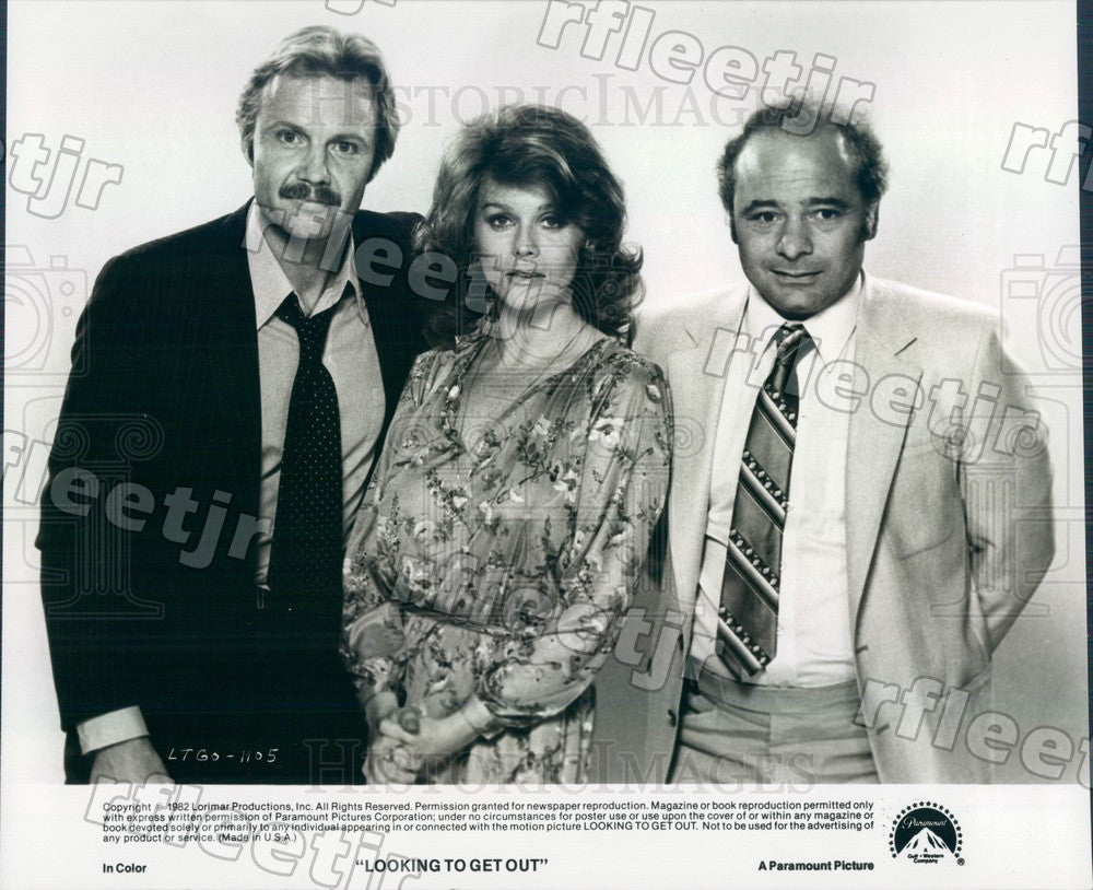 1982 Actors Jon Voight, Burt Young, Ann-Margret in Film Press Photo adu147 - Historic Images