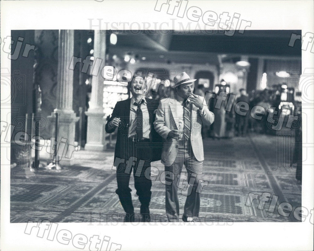 Undated Oscar Winning Actor Jon Voight &amp; Burt Young in Film Press Photo adu151 - Historic Images