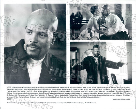 1994 Actors Keenen Ivory Wayans & Jada Pinkett Press Photo adu15 - Historic Images