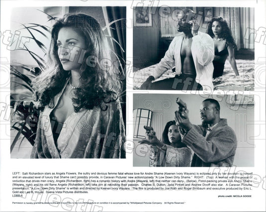 Undated Actors Keenen Ivory Wayans & Salli Richardson Press Photo adu17 - Historic Images