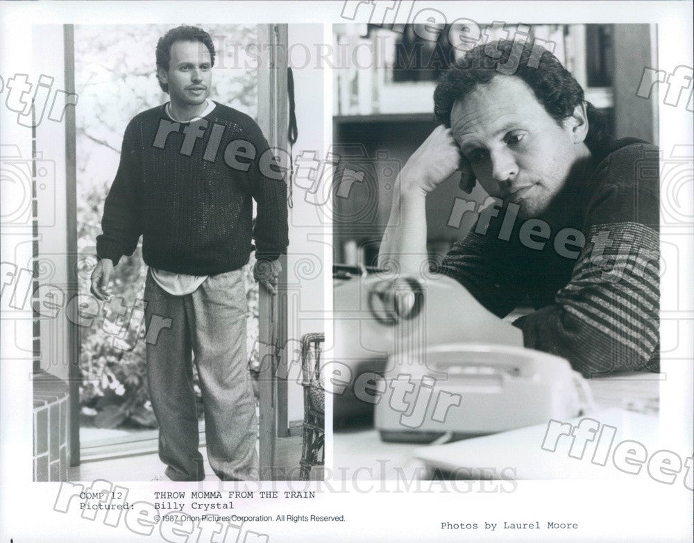 1987 Actor Billy Crystal in Film Throw Momma From The Train Press Photo adu193 - Historic Images