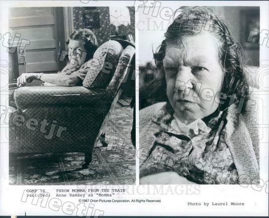 1987 Actress Anne Ramsey in Film Throw Momma From The Train Press Photo adu201 - Historic Images