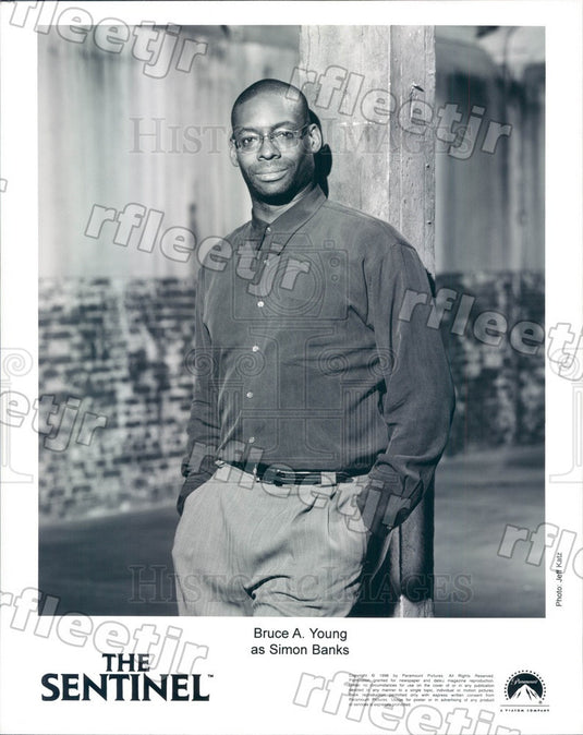 1998 American Actor Bruce A. Young in Film The Sentinel Press Photo adu287 - Historic Images