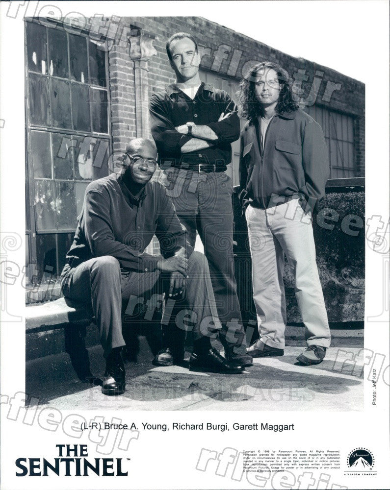 1998 Actors Bruce A. Young, Richard Burgi, Garett Maggart Press Photo adu293 - Historic Images