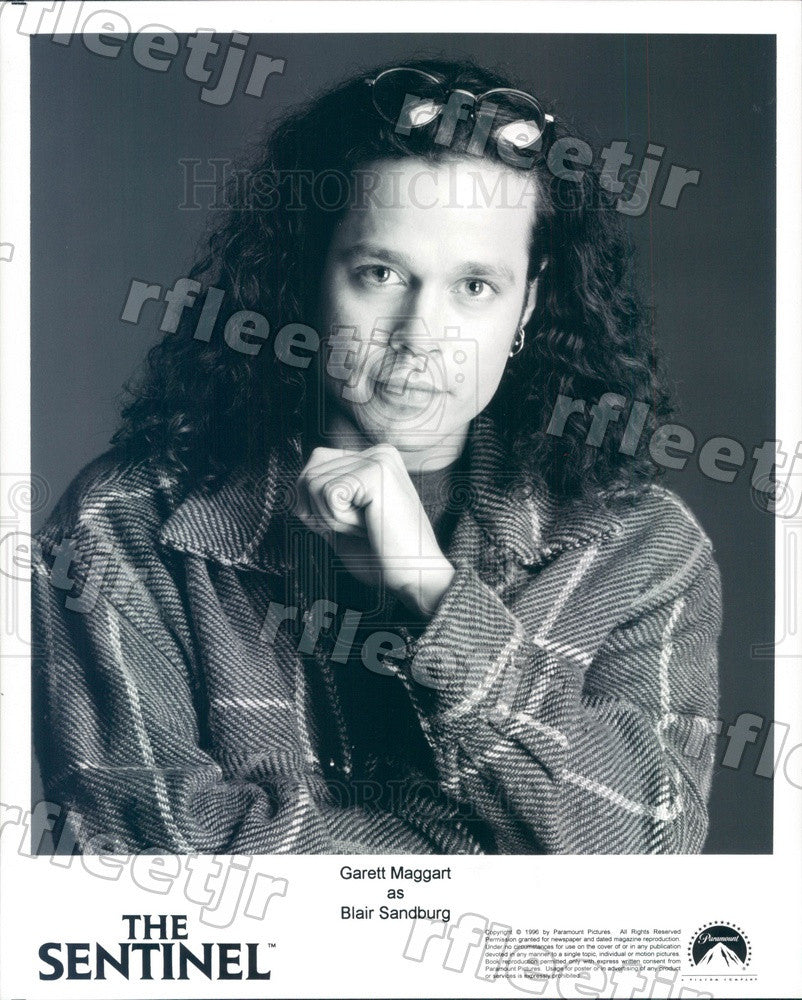 Sentinel Voice Actor 1996 Hollywood Actor Garett Maggart in Film The Sentinel Press Photo a ...