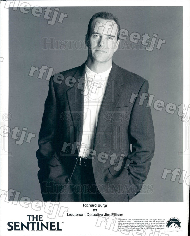 1996 Hollywood Actor Richard Burgi in Film The Sentinel Press Photo adu303 - Historic Images