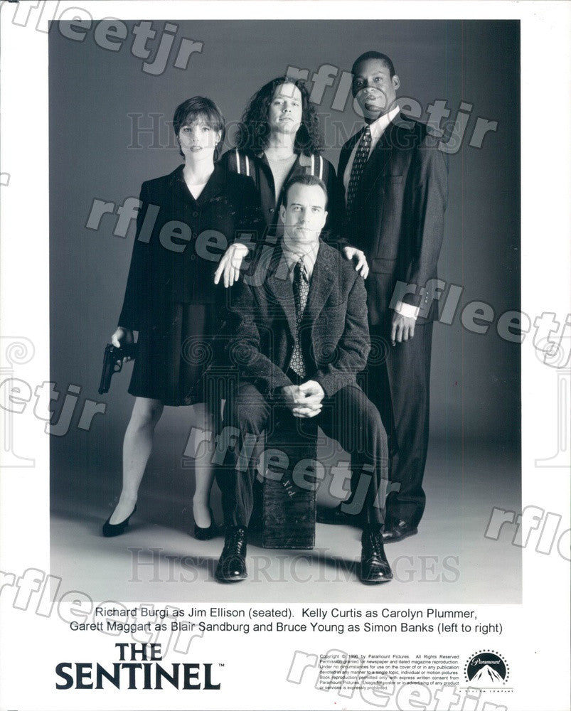 1996 Actors Richard Burgi, Kelly Curtis, Garett Maggart Press Photo adu313 - Historic Images