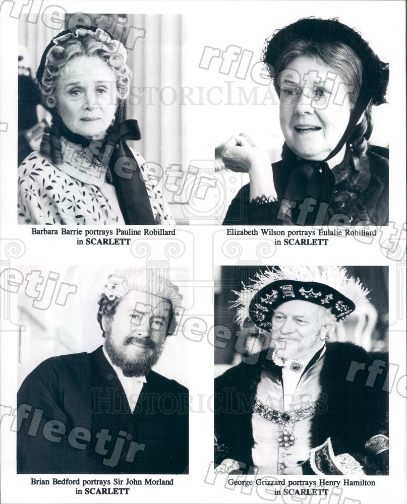 Undated Actors Barbara Barrie, Elizabeth Wilson/Brian Bedford Press Photo adu323 - Historic Images