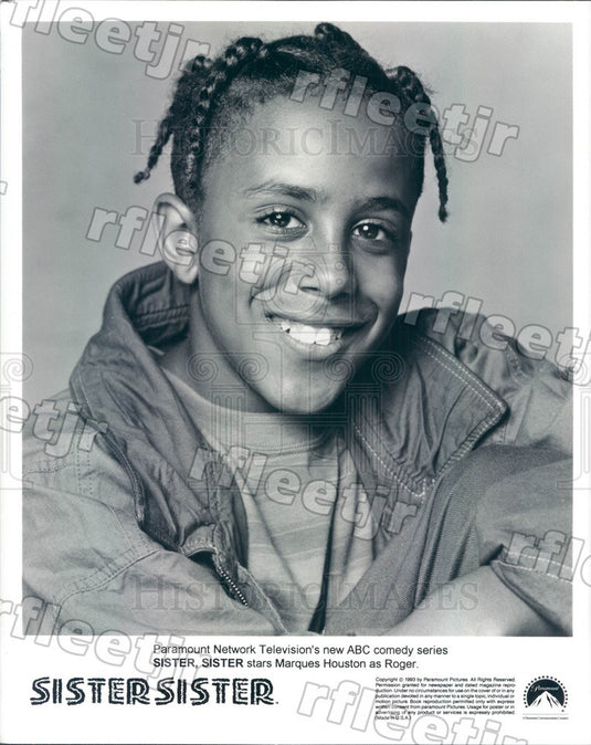 1993 Actor Marques Houston on TV Show Sister, Sister Press Photo adu341 - Historic Images