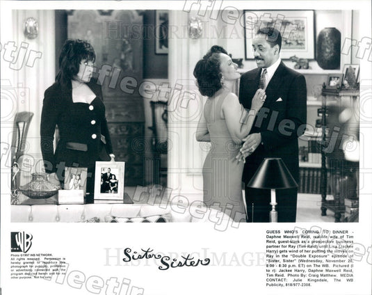 1997 Actors Tim Reid, Jackee Harry, Daphne Maxwell Reid Press Photo adu347 - Historic Images