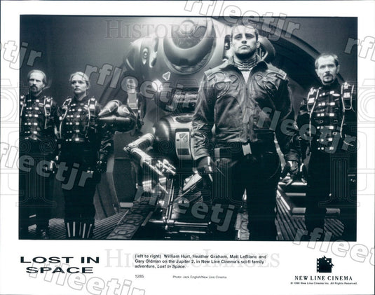 1998 Actors Matt LeBlanc, William Hurt, Heather Graham Press Photo adu41 - Historic Images