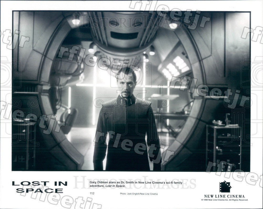 1998 Hollywood Actor Gary Oldman in Film Lost In Space Press Photo adu47 - Historic Images