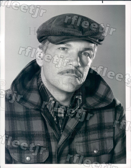 1976 American Actor Tom Atkins on TV Show Serpico Press Photo adu481 - Historic Images