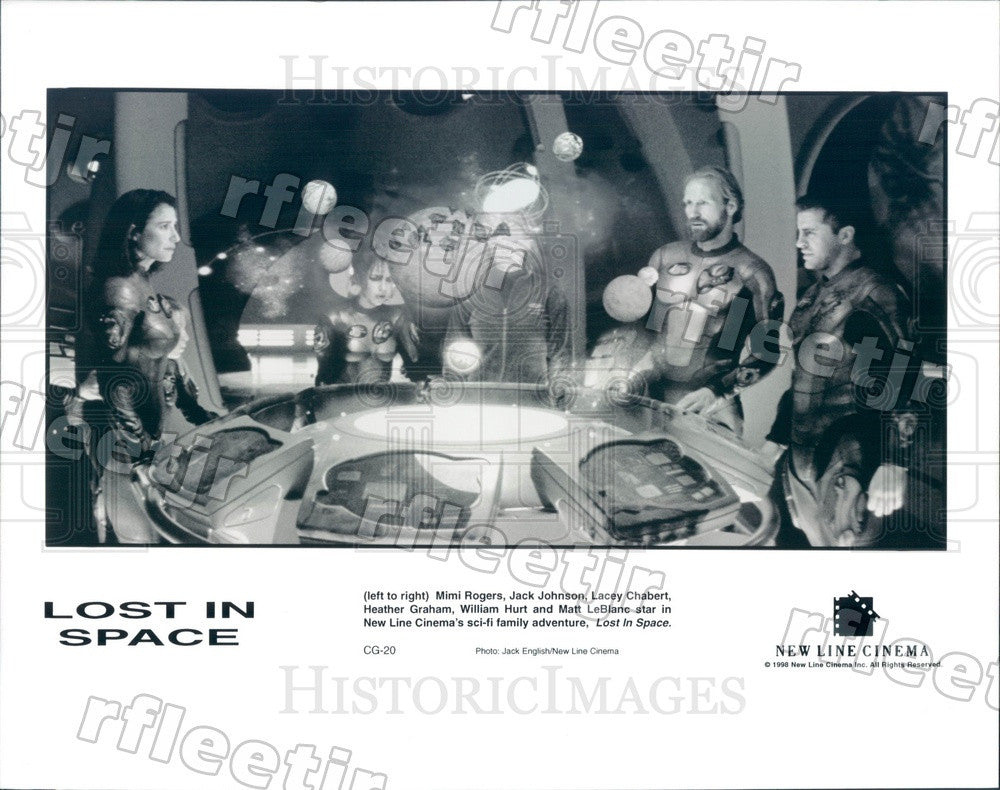 1998 Actors Mimi Rogers, Jack Johnson, Lacey Chabert Press Photo adu53 - Historic Images