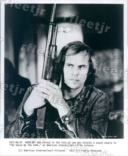 1977 Actor Don Stroud in Film The House By The Lake Press Photo adu555 - Historic Images