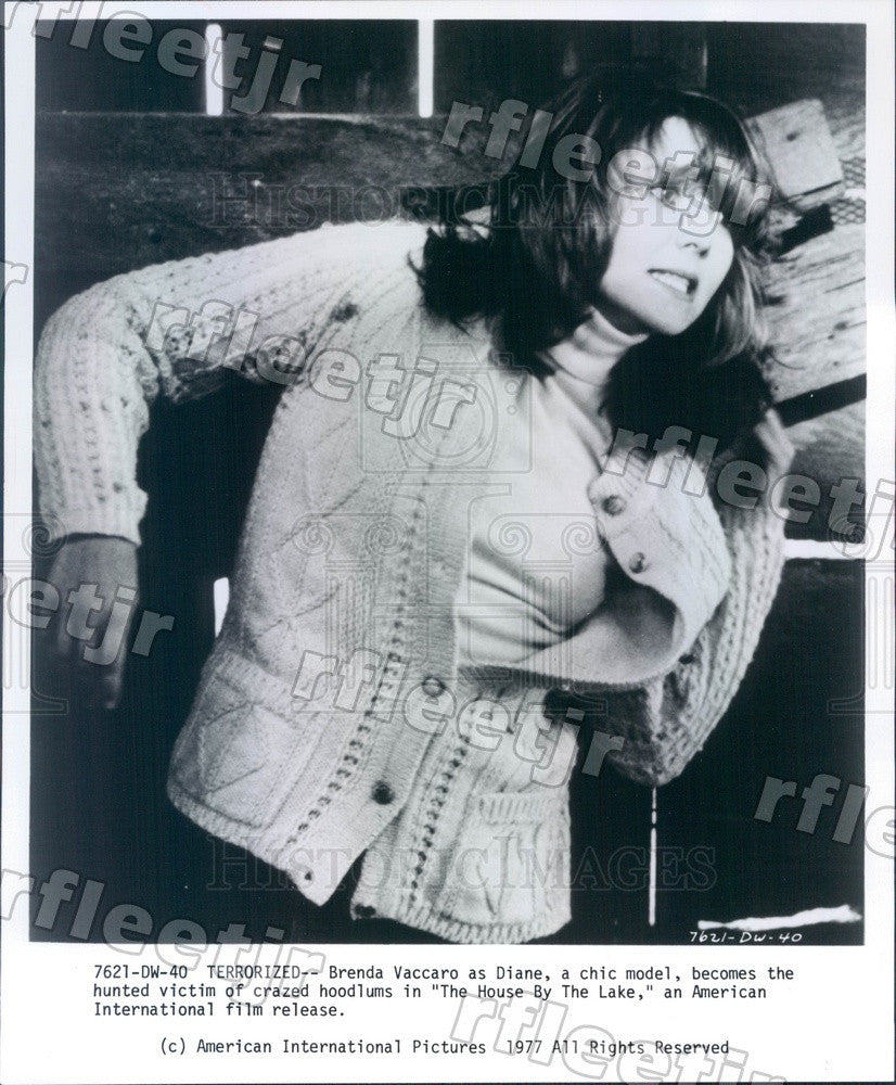 1977 Actress Brenda Vaccaro in Film The House By The Lake Press Photo adu559 - Historic Images