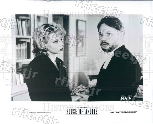 1993 Swedish Actors Helena Bergstrom & Reine Brynolfsson Press Photo adu563 - Historic Images