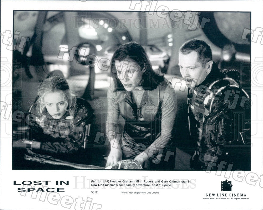 1998 Actors Heather Graham, Mimi Rogers, Gary Oldman Press Photo adu57 - Historic Images