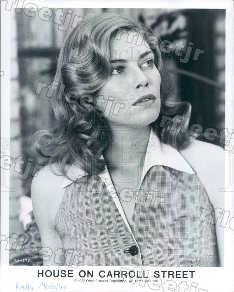 1988 Actress Kelly McGillis in Film House on Carroll Street Press Photo adu581 - Historic Images