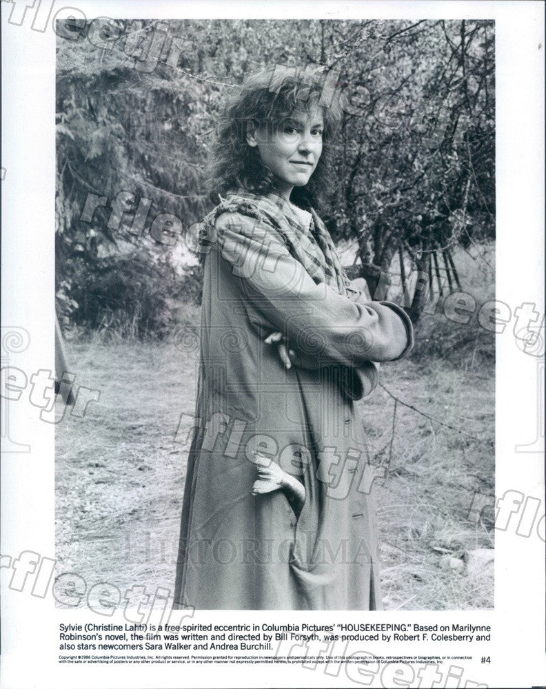 1986 Oscar, Emmy Winning Actress Christine Lahti in Film Press Photo adu583 - Historic Images