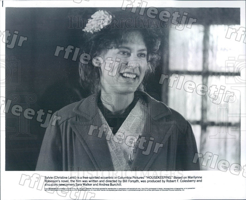 1986 Oscar, Emmy Winning Actress Christine Lahti in Film Press Photo adu591 - Historic Images