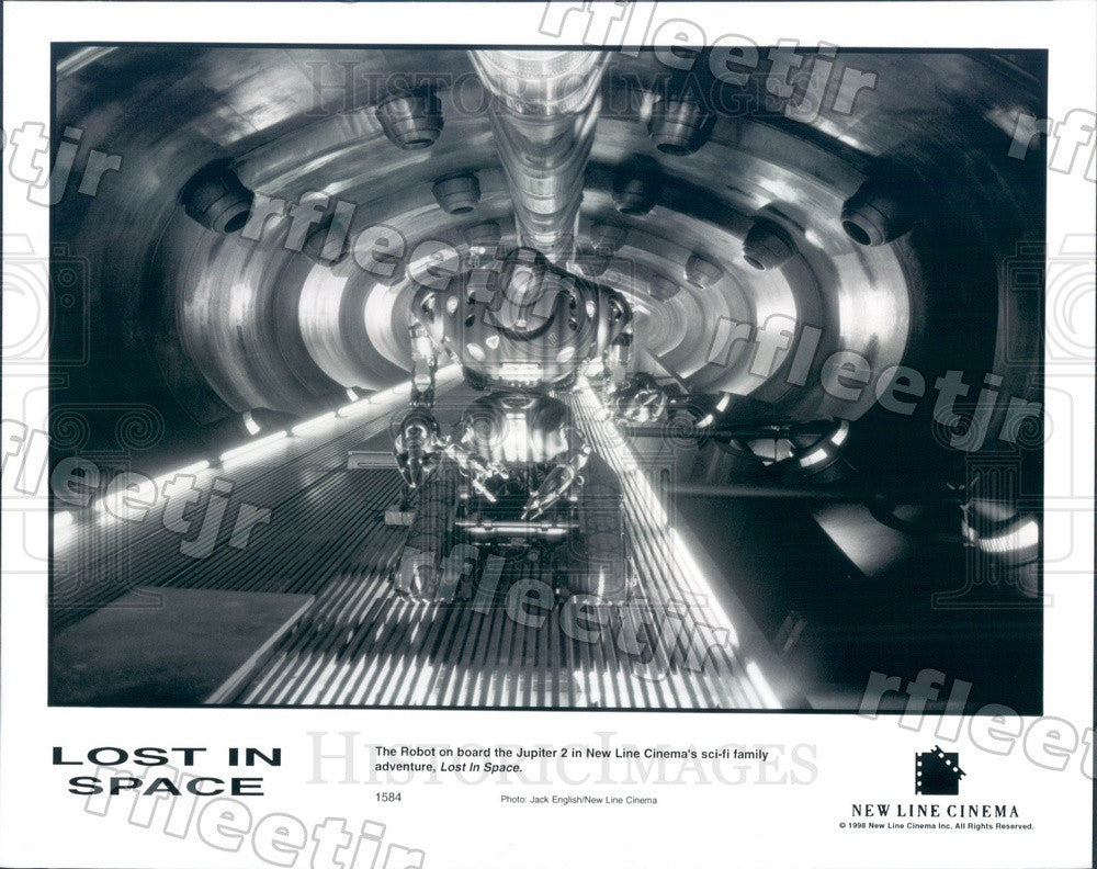 1998 The Robot On Board Jupiter 2 in Film Lost In Space Press Photo adu61 - Historic Images