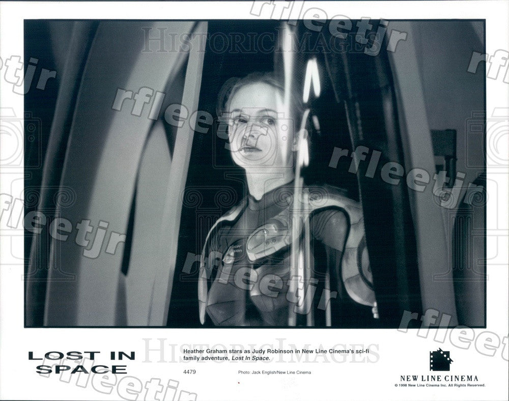 1998 Hollywood Actress Heather Graham in Film Lost In Space Press Photo adu65 - Historic Images