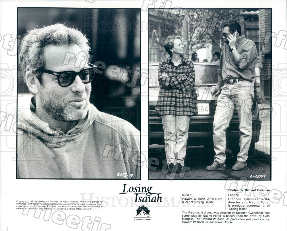 1995 Producer Howard Koch, Naomi Foner, Dir Stephen Gyllenhaal Press Photo adu77 - Historic Images