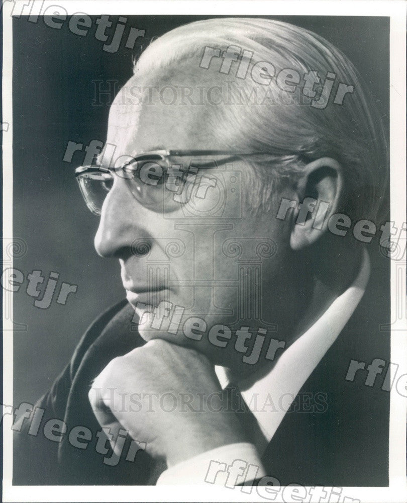 1973 German Conductor Ferdinand Leitner Press Photo adv159 - Historic Images