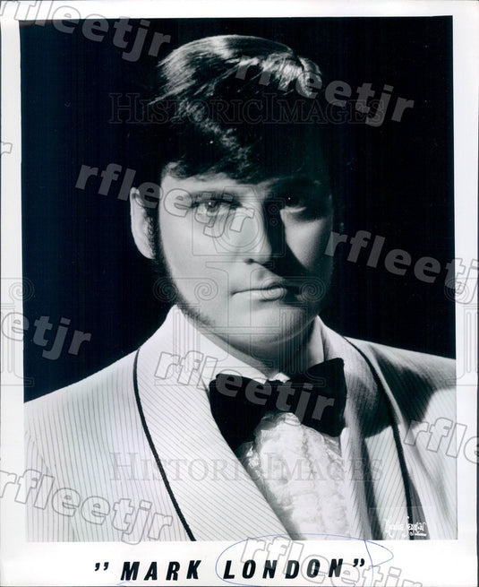 1971 Pianist, Singer, Composer Mark London Press Photo adv171 - Historic Images