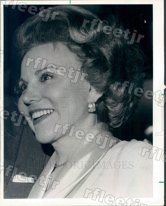 1984 Advice Columnist Ann Landers Press Photo adv177 - Historic Images