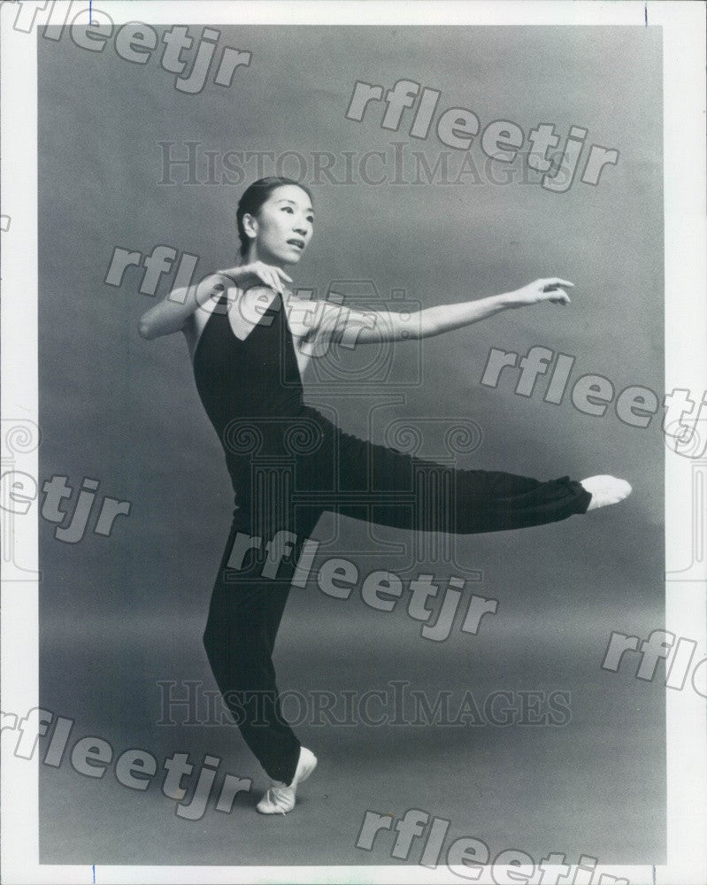 1982 Minneapolis Choreographer Maria Cheng Press Photo adv17 - Historic Images