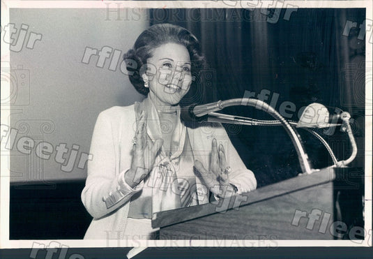 1980 Advice Columnist Ann Landers Press Photo adv183 - Historic Images