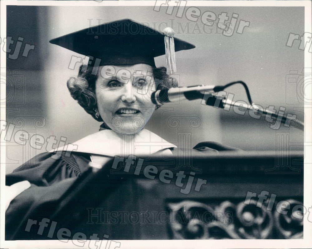 1986 Advice Columnist Ann Landers Press Photo adv191 - Historic Images