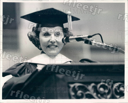 1986 Advice Columnist Ann Landers Press Photo adv191 - Historic Images
